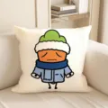 Simpatico cuscino stampato con un divertente personaggio dei cartoni animati per divano. - Nota Calda 05