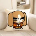 Cuscino decorativo carino con motivo di cane a fumetti per divano da soggiorno e camera da letto - Nota Calda 08