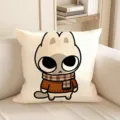 Cuscino decorativo con stampa di animali di cartoni animati morbido peluche - Nota Calda 09