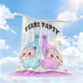 Kids summer cute cartoon ice silk cooling blanket breathable air conditioning quilt soft - XXRBS06 Style