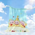 Summer cute cartoon ice silk blanket breathable nap air conditioning blanket for kids cool thin - XXRBS08 Style