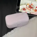 Süße rosa Pünktchen Kosmetiktasche große Kapazität Reise essentielle Make-up Aufbewahrung - Rechteckige Kosmetiktasche / Rosa
