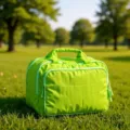 Large capacity green cosmetic bag, portable travel wash bag with zipper and top handle. - Fruit Green-Double Opening Cloud Bag
