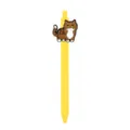 Bolígrafo Gel Gato Lindo Amarillo Retráctil Cartoon Escritura Oficina Papelería Variante - Gato Atigrado (Bolígrafo Amarillo)