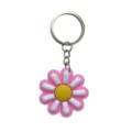 Llavero de margarita rosa lindo colgante de bolso hermoso accesorio para llave de coche - 005-12 Llavero
