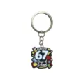 School thema nummer 67 zachte rubberen sleutelhanger, leuke rugzak hanger accessoire. - Stijl 02