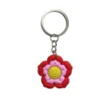 Lindo llavero de flor de dibujos animados, colgante de margarita suave para bolso y coche - 005-14 Llavero