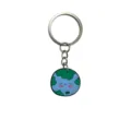 Llavero PVC tierra de dibujos animados lindo colgante de bolso goma suave anillo de llave - Tierra