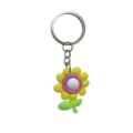 Lindo Llavero De Flor Margarita Amarillo Dibujos Animados Colgante Bolso Coche Moda Accesorio - 005-25 Llavero