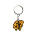 Leuke nummer 67 pizza vorm zacht rubber sleutelhanger tas hanger voor auto sleutels cadeau - Stijl 08