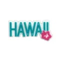 Pendentif Chaussure PVC Lettre Hawaï Fleur Rose DIY Accessoire Décoration Sabot Mignon - Breloque Lettre Hawaii