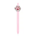 Schattige roze kattenpoot gelpen, intrekbaar ontwerp, handige kantoor schrijfwaren - Roze
