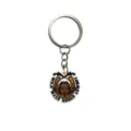 Llavero PVC Vaquero Occidental Herradura Sombrero Anillo Bolso Colgante Regalo Bonito - Letrero WILD WEST