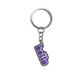 Llavero morado hello PVC anillo metalico colgante bolso accesorio coche regalo nuevo - HELLO