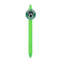 Leuke groene kat gelpen intrekbare balpen kantoor school schrijfwaren schattig cadeau - Fruitgroen