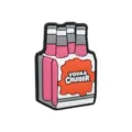 Charm de chaussure de dessin animé mignon pour sabots, décoration en PVC amusante et stylée. - Breloque Boîte de Vodka