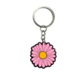 Llavero de margarita rosa de dibujos animados lindo y colgante de bolso elegante. - 005-43 Llavero