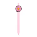Bolígrafo de gel margarita rosa bonito papelería de estudiante dibujos animados lindo - Margarita Rosa (005-43F15)