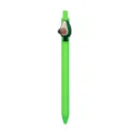 Bonito bolígrafo de gel verde con clip de aguacate, papelería escolar creativa único. - Colgante de Aguacate (006-45F11)