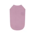 Dolce maglione rosa per cani, vestiti caldi in cotone per cuccioli con ricamo occhi cuore. - Taglia S / Viola
