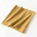 Herfst winter gebreide dubbellaagse warme nekwarmer effen kleur fietsen winddichte snood - Gembergeel