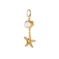 Vintage starfish heart pearl stainless steel drop earrings fashion jewelry vacation style - Starfish Heart Pearl Style (E5145-3) / Gold