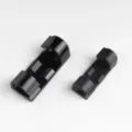 Clips de câble adhésifs noirs pour gestion des câbles, organiseur en plastique durable, 20p - Petit paquet de 20 sous blister / Noir