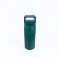 Outdoor Überleben dunkelgrüne Aluminium wasserdichte Pille Flasche EDC Ausrüstung Box. - Dunkelgrün