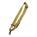 Enkelvoudige tactische geweerriem bungee airsoft schouderband kaki outdoor uitrusting - Enkelpunts Sling (TG033) / Khaki