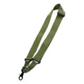 Tactische enkelvoudige geweerriem voor buiten met elastisch touw en duurzame nylon band. - Enkelpunts Sling (TG033) / Legergroen