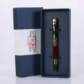 Set de bolígrafo metálico de alta gama con caja de regalo para negocios y eventos especiales. - Set 5