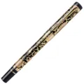 Pluma estilográfica de lujo con diseño de dragón, elegante pluma negra y dorada para regalo de negocios. - Negro