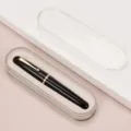 Stylo plume en résine Jinhao 9019 avec capuchon à vis pour une écriture fluide. - Plume EF 0.38mm (Boîte Transparente) / Noir