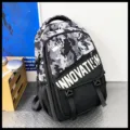 Sac à dos camouflage élégant pour homme, grande capacité étanche pour voyage et école. - Sac Seul / Camouflage Noir et Blanc