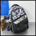 Sac a dos camouflage tendance grande capacite sport et voyage pour hommes et etudiants - Sac Seul / Camouflage Noir et Bleu