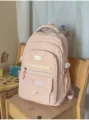 Ροζ χαριτωμένο κορεάτικο σακίδιο πλάτης μεγάλης χωρητικότητας σχολική τσάντα για κορίτσια - Μονή Τσάντα / Ροζ