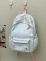 Casual minimal gkrei sakidio me roz lourika kai glyko fititiko styl gia kathimerini xrisi - Μονή Τσάντα / Σάπιο μήλο