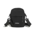 Sac bandouliere noir leger pour hommes et femmes, sac de voyage sport en plein air. - Noir