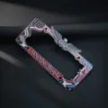Soporte de placa de matrícula de metal USA 250 aniversario águila patriótica marco para coche - Marco de Matrícula USA250