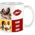 Personalisierte Keramik Tasse mit Fotodruck und Textvorlage, ideales Büro Kaffeetasse Geschenk. - Stil 6