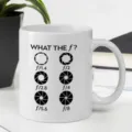Photography aperture coffee mug detail view, funny camera lens design white ceramic cup. - 301-400ml / Style 7