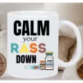 Funny medical themed ceramic coffee mug with custom typography, ideal for office and daily use. - Style 3