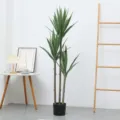 Artificial Yucca Tree Fake Plant Floor Decor Home Living Room Greenery Bonsai Pot - 140cm Triple Head Sword Orchid