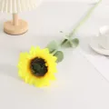 Fausse fleur de tournesol artificielle deco de table decoration accessoire photo jaune - Jaune