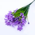 Artificial purple flower bouquet fake plant home decor wedding party desktop ornament - Purple