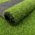 Artificial turf grass roll 2.5cm pile height fake lawn carpet green for outdoor garden balcony decor - 2.5cm Autumn Grass - 12 Stitches