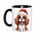 Keramik Kaffeetasse mit süßem Welpen Motiv, ideales Weihnachtsgeschenk für Kaffeeliebhaber. - Stil 4