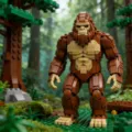 Detailed gorilla building blocks toy, compatible brick model for creative play and display. - Bigfoot