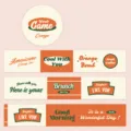 Cinta adhesiva Washi retro vintage decorativa masking tape diario DIY pegatina artesanal 2cm x 3m. - Naranja C