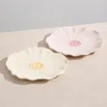 Assiettes à soupe en céramique style ins japonais 10 pouces lot de 2 fleurs en relief - Assiette à Soupe 10 Pouces - Mixte - Paquet de 2